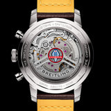 Breitling Top Time B01 Shelby Cobra Blue Dial Brown Leather Strap Watch for Men - AB01763A1C1X1 Authentic Buy Shop Now