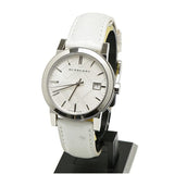 Burberry The City White Dial White Leather Strap Watch for Women - BU9128 Authentic Buy Shop Now