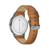 Lacoste Madrid Green Dial Brown Leather Strap Watch for Men - 2011035 Authentic Buy Shop Now