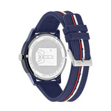 Lacoste 12.12 Blue Dial Two Tone Silicon Strap Watch for Men - 2011070 Authentic Buy Shop Now