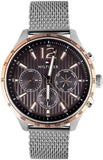Tommy Hilfiger Gavin Chronograph Quartz Grey Dial Silver Mesh Bracelet Watch for Men - 1791466 Authentic Buy Shop Now