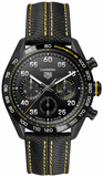 Tag Heuer Carrera x Porsche Automatic Chronograph Black Dial Black Nylon Strap Watch for Men - CBN2A1H.FC6512 Authentic Buy Shop Now