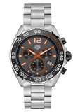 Tag Heuer Formula 1 Chronograph Ceramic Black Dial Silver Steel Strap Watch for Men - CAZ101AH.BA0842 Authentic Buy Shop Now