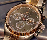 Maserati Competizione Analog Black Dial Two Tone Stainless Steel Strap Watch For Men - R8853100020 Authentic Buy Shop Now