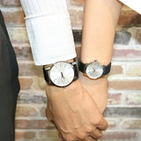 Calvin Klein City Silver Dial Black Leather Strap Watch For Women - K2G231C6 Authentic Buy Shop Now