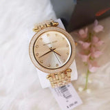 Michael Kors Darci Gold Dial Gold Stainless Steel Strap Watch for Women - MK3216 Authentic Buy Shop Now