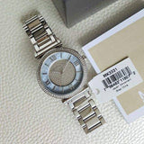 Michael Kors Caitlin Crystal Dial Silver Steel Strap Watch for Women - MK3331 Authentic Buy Shop Now