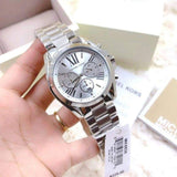 Michael Kors Bradshaw Silver Dial Silver Steel Strap Watch for Men - MK5535 Authentic Buy Shop Now