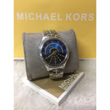 Michael Kors Lauryn Blue Dial Silver Steel Strap Watch for Women - MK3720 Authentic Buy Shop Now