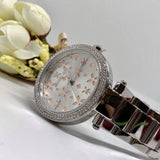 Michael Kors Parker Silver Dial Silver Stainless Steel Strap Watch for Women - MK6483 Authentic Buy Shop Now