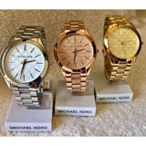 Michael Kors Runway Rose Gold Dial Rose Gold Steel Strap Watch for Women - MK3336 Authentic Buy Shop Now