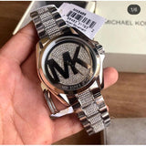 Michael Kors Bradshaw Silver Dial Silver Stainless Steel Strap Watch for Women - MK6486 Authentic Buy Shop Now