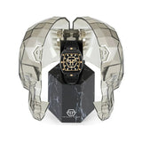 Philipp Plein Hexagon Phantom Black Dial Black Silicone Strap Watch For Men- PWPUA0224 Authentic Buy Shop Now