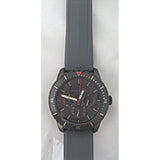 Michael Kors Cunningham Multifunction Grey Dial Grey Rubber Strap Watch For Men - MK7164 Authentic Buy Shop Now