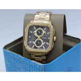 Fossil Inscription Multifunction Black Dial Gold Steel Strap Watch for Men - BQ2656 Authentic Buy Shop Now