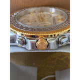 Versace Greca Action Chronograph Quartz Silver Dial Two Tone Steel Strap Watch for Men - VE3J00522 Authentic Buy Shop Now
