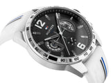 Tommy Hilfiger Multifunction Black Dial White Rubber Strap Watch for Men - 1791475 Authentic Buy Shop Now