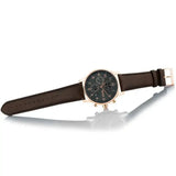 Hugo Boss Navigator Grey Dial Brown Leather Strap Watch for Men - 1513496 Authentic Buy Shop Now