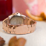 Guess Confetti Multifunction Multicolor Dial Rose Gold Steel Strap Watch For Women - GW0483L3 Authentic Buy Shop Now