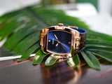 Guess Phoenix Blue Dial Brown Leather Strap Watch for Men - GW0386G2 Authentic Buy Shop Now