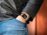 Guess Phoenix Blue Dial Brown Leather Strap Watch for Men - GW0386G2 Authentic Buy Shop Now