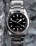 Tudor Black Bay Automatic Black Dial Silver Steel Strap Watch for Men - M79540-0001 Authentic Buy Shop Now