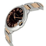 Cartier Ballon Bleu de Cartier Brown Dial Two Tone Steel Strap Watch for Men - W6920032 Authentic Buy Shop Now