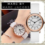 Marc Jacobs Roxy White Dial White Leather Strap Watch for Women - MJ1562 Authentic Buy Shop Now