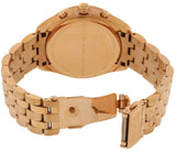 Marc Jacobs Peeker Chronograph Rose Gold Dial Rose Gold Steel Strap Watch for Women - MBM3394 Authentic Buy Shop Now