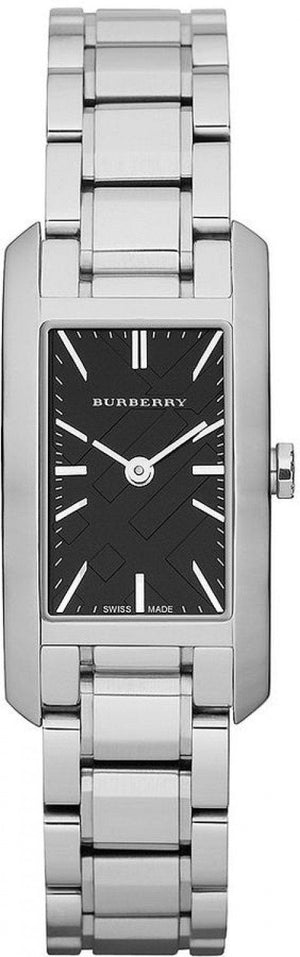 Burberry Heritage Black Dial Silver Stainless Steel Strap Watch for Women - BU9501 Authentic Buy Shop Now