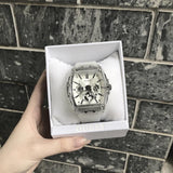 Guess Phoenix Multi Function Silver Dial White Rubber Strap Watch for Men - GW0203G1 Authentic Buy Shop Now