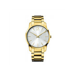 Calvin Klein City Silver Dial Gold Steel Strap Watch for Men - K2G21546 Authentic Buy Shop Now