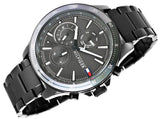 Tommy Hilfiger Bank Grey Dial Grey Steel Strap Watch for Men - 1791719 Authentic Buy Shop Now