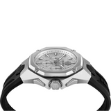 Philipp Plein Octagon Silver Dial Black Silicone Strap Watch for Men - PWTBA0123 Authentic Buy Shop Now