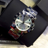 Marc Jacobs Amy White Dial Silver Steel Strap Watch for Women - MBM3140 Authentic Buy Shop Now