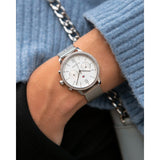 Tommy Hilfiger Blake Diamonds Silver Dial Silver Mesh Bracelet Watch for Women - 1782301 Authentic Buy Shop Now