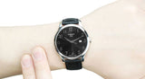 Tissot T Classic Tradition Black Dial Black Leather Strap Watch For Men - T063.610.16.052.00 Authentic Buy Shop Now