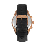 Maserati Traguardo Chronograph Black Dial Black Leather Strap Watch For Men - R8871612002 Authentic Buy Shop Now