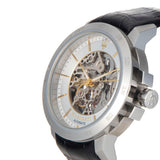 Maserati Ingegno Automatic Black Skeleton Dial Black Leather Strap Watch For Men - R8821119002 Authentic Buy Shop Now