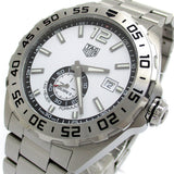 Tag Heuer Formula 1 Calibre 6 Automatic White Dial Silver Steel Strap Watch for Men - WAZ2013.BA0842 Authentic Buy Shop Now