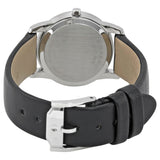 Movado Museum Classic Black Dial Black Leather Strap Watch For Women - 0606503 Authentic Buy Shop Now