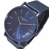 Coach Perry Blue Dial Blue Mesh Bracelet Watch for Women - 14503485 Authentic Buy Shop Now