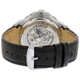 Maserati Ingegno Automatic Black Skeleton Dial Black Leather Strap Watch For Men - R8821119002 Authentic Buy Shop Now