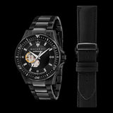Maserati SFIDA Automatic Black Special Edition 44mm Watch For Men - R8823140005 Authentic Buy Shop Now