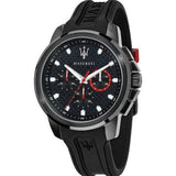Maserati SFIDA Chronograph Quartz Stainless Steel Black Dial Watch For Men - R8851123007 Authentic Buy Shop Now