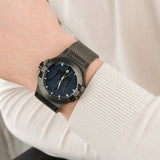 Maserati Potenza Quartz Blue Dial Grey Mesh Bracelet Watch For Men - R8853108005 Authentic Buy Shop Now