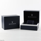 Maserati Traguardo Chronograph Blue Dial Black Silicone Strap Watch For Men - R8871612044 Authentic Buy Shop Now