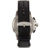Maserati Ingegno Chronograph Black Dial Black Leather Strap Watch For Men - R8871619004 Authentic Buy Shop Now