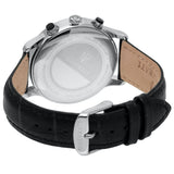 Maserati Ricordo Silver Dial Black Leather Strap Watch For Men - R8871633001 Authentic Buy Shop Now