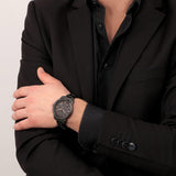 Maserati Successo 44mm Black Dial Black Steel Strap Watch For Men - R8873621014 Authentic Buy Shop Now